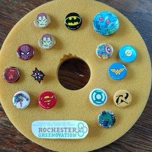 Collection of Comic-Con Mini Buttons